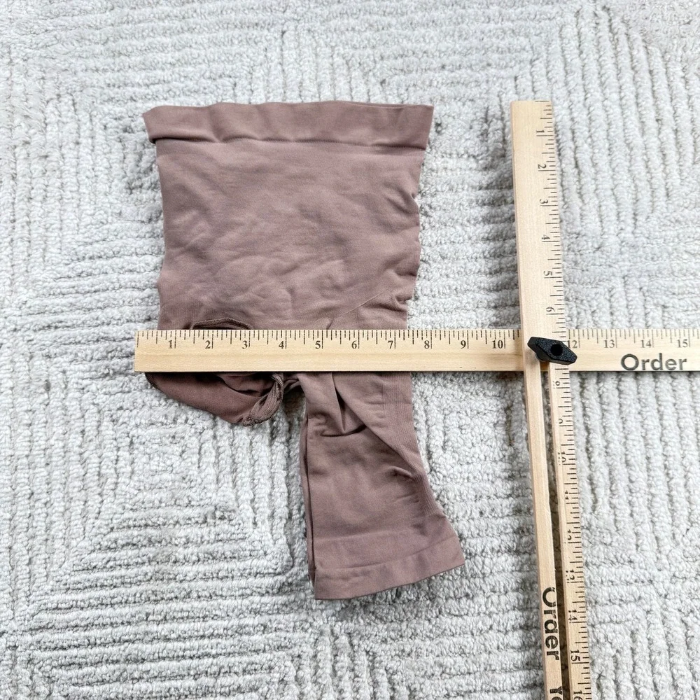 SKIMS Solution Short Women XXS/XS Umber Brown Shapewear Kardashian Smoothing
